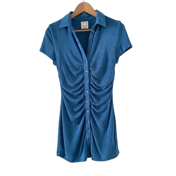 With Jean Alexa Mini Dress in Electra blue - Picture 5 of 12